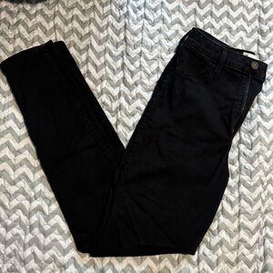 Black Ultra High Rise Jean Legging